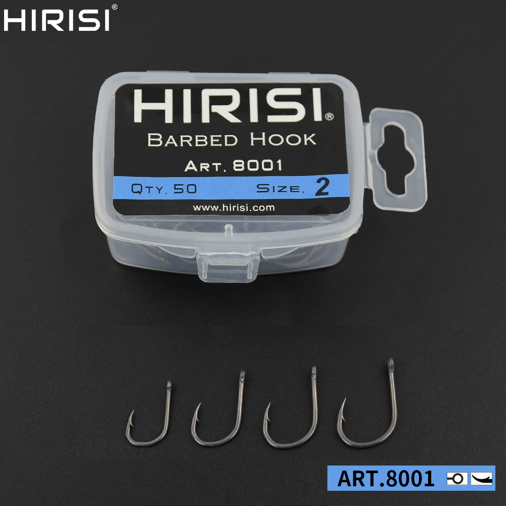 Fishing Hook Barbless - 100pcs Stainless Steel Barbed hooks High