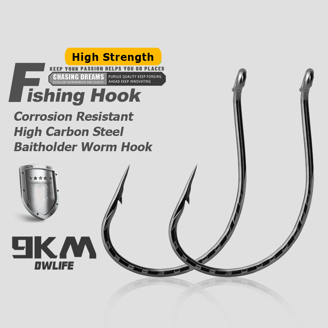 Drop Shot Hook Bass Fishing Ho - Fishing Hook Barbless 评论和价格