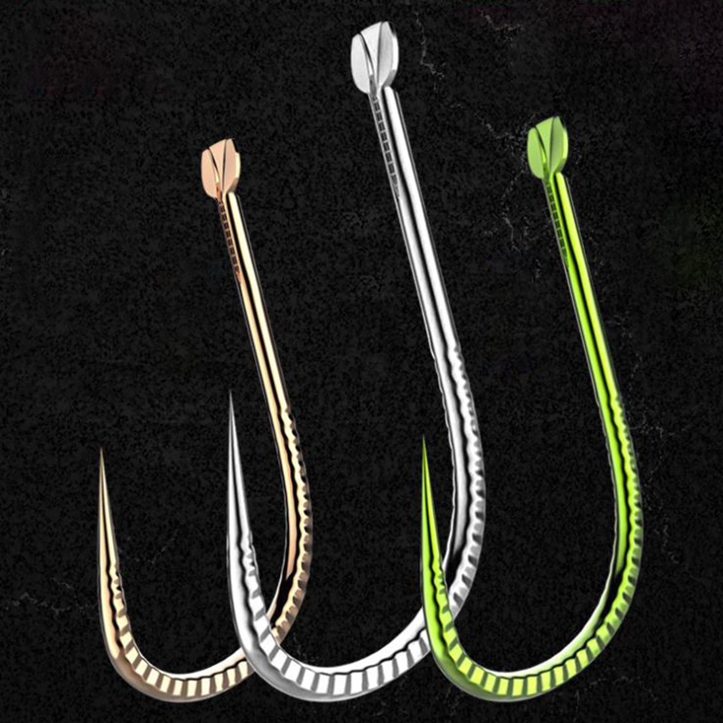 DYGYGYFZ 50Pcs/set Fishinghook - Fishing Hook Barbless 评论和价格