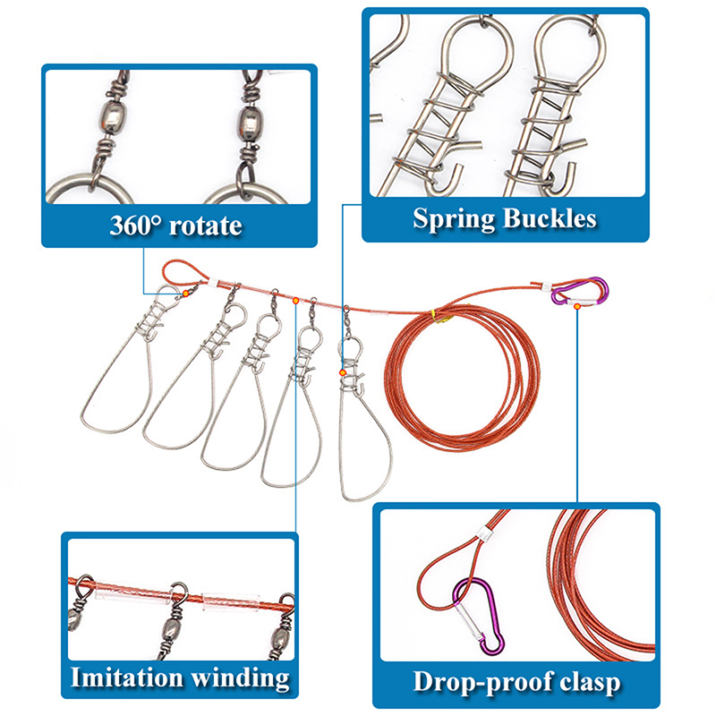 New【Stainless Steel Fishing Lo - Fishing Hook Stainless Steel 评论和价格