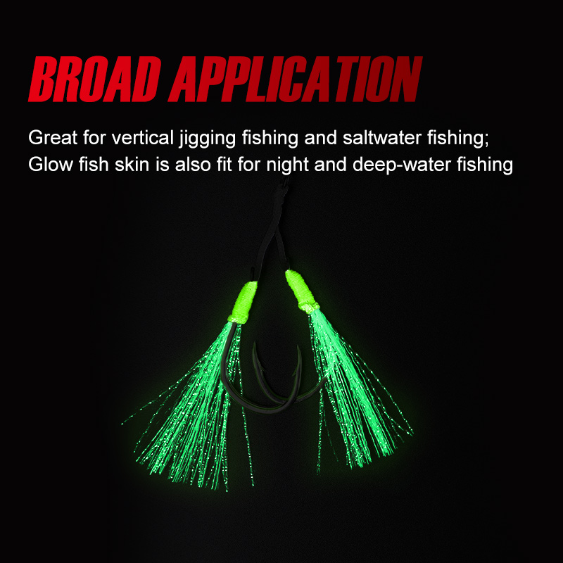 NOEBY Jig Hooks Fishing Slow J - Fishing Hook Barbless 评论和价格