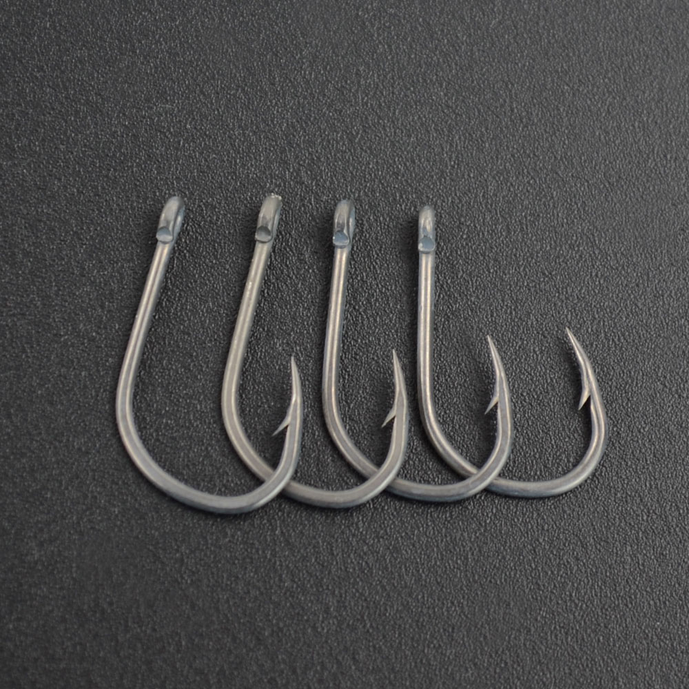 100pcs Stainless Steel Barbed  - Fishing Hook Barbless 评论和价格