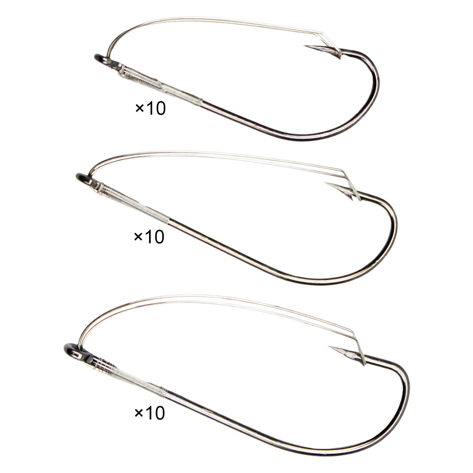 Weed Guard Fish Hooks Weedless - Fishing Hook Weedless 评论和价格