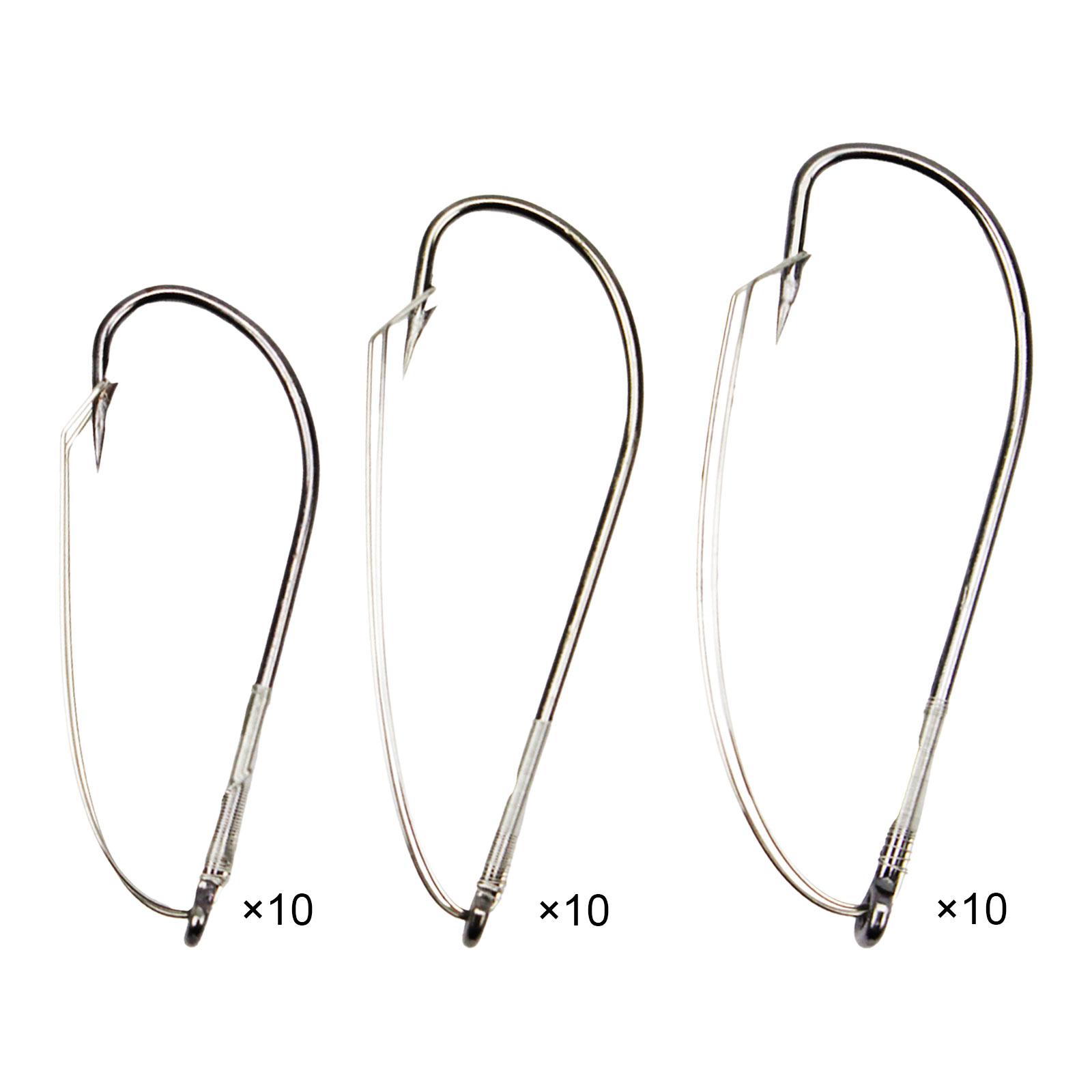 Weed Guard Fish Hooks Weedless - Fishing Hook Weedless 评论和价格