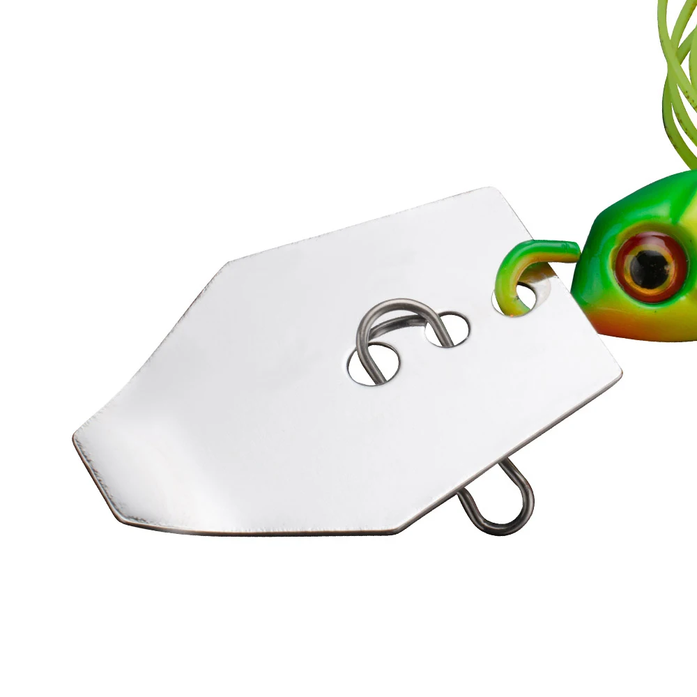 2Pcs Spinner Bait 7g/9g/12g/14 - Fishing Hook Weedless 评论和价格